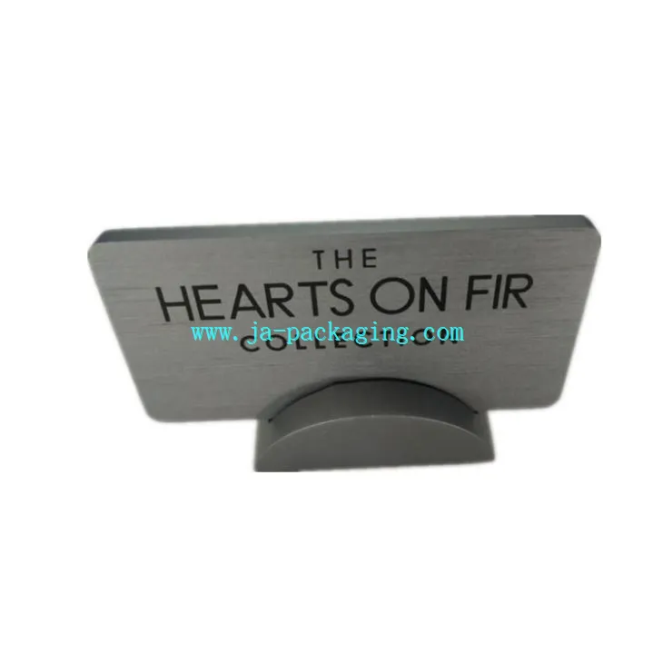 Pjanċa ta 'l-isem akriliku griż